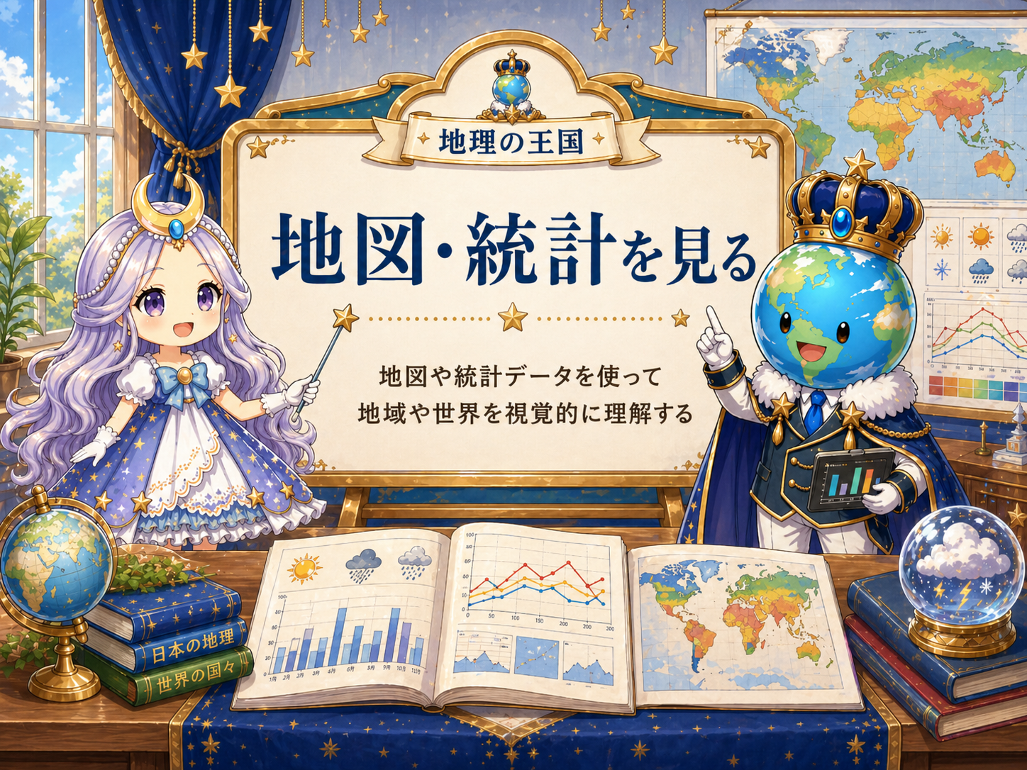 地図・統計を見る