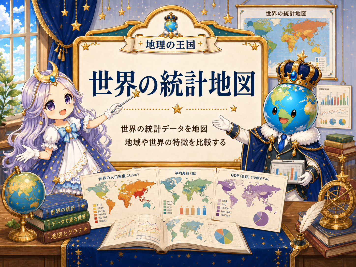 世界の統計地図