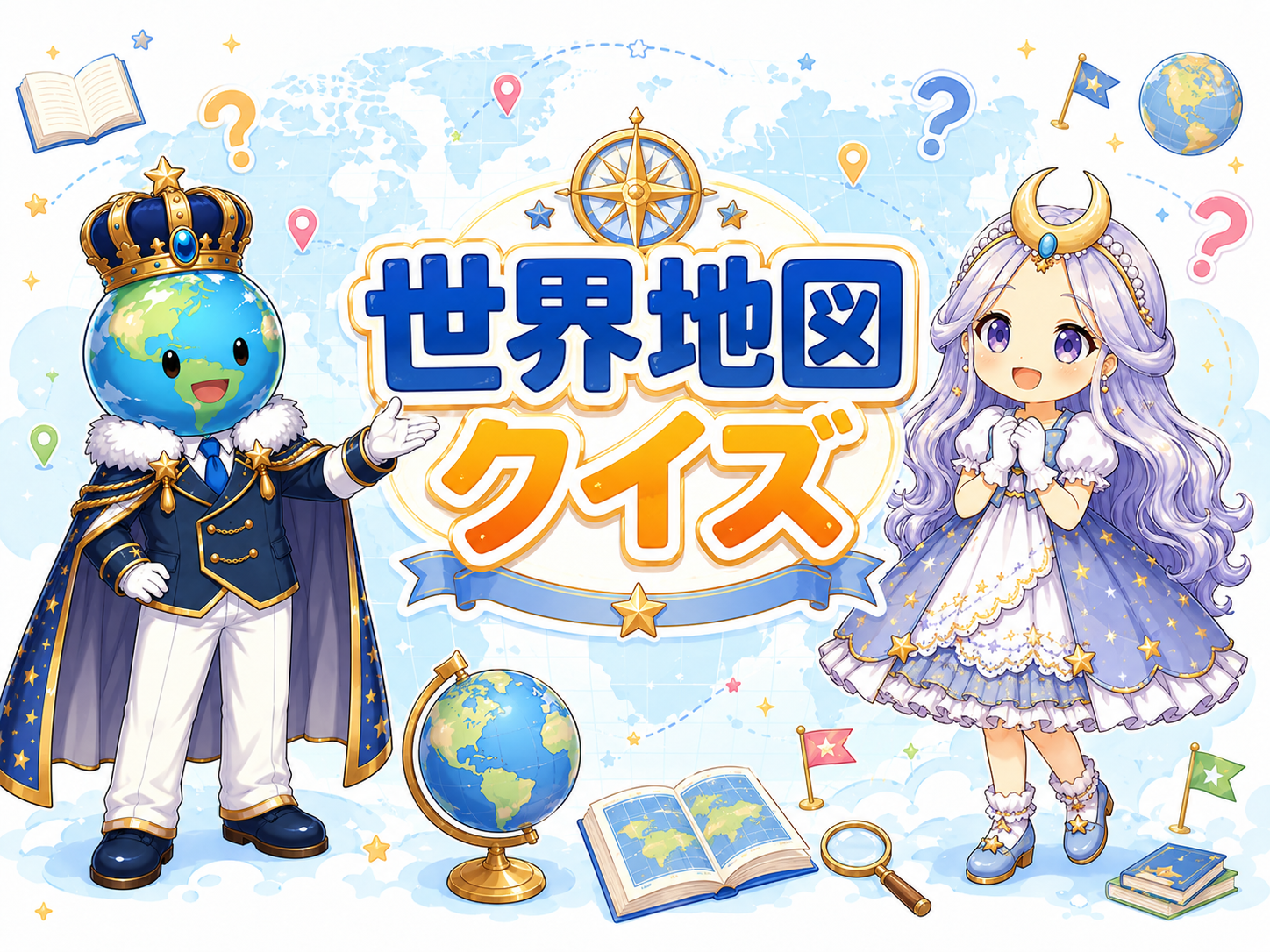 世界地図クイズ